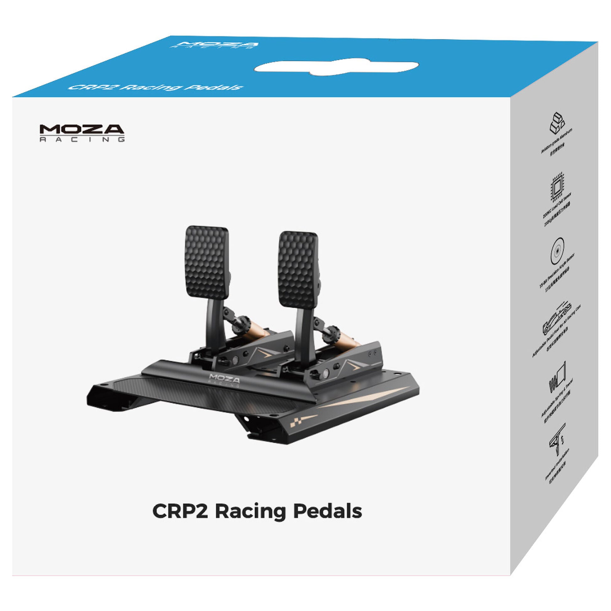 MOZA CRP 2 pedala PC - USB
